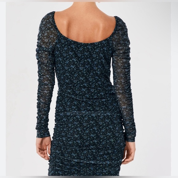 New Hollister long-sleeve mesh bodycon dress - Picture 7 of 15